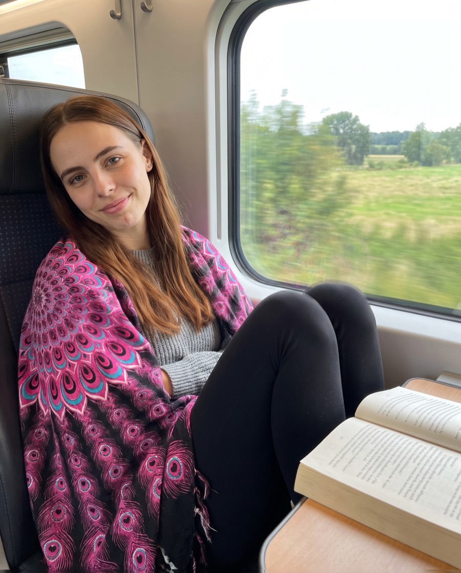 Travel Train-Blanket