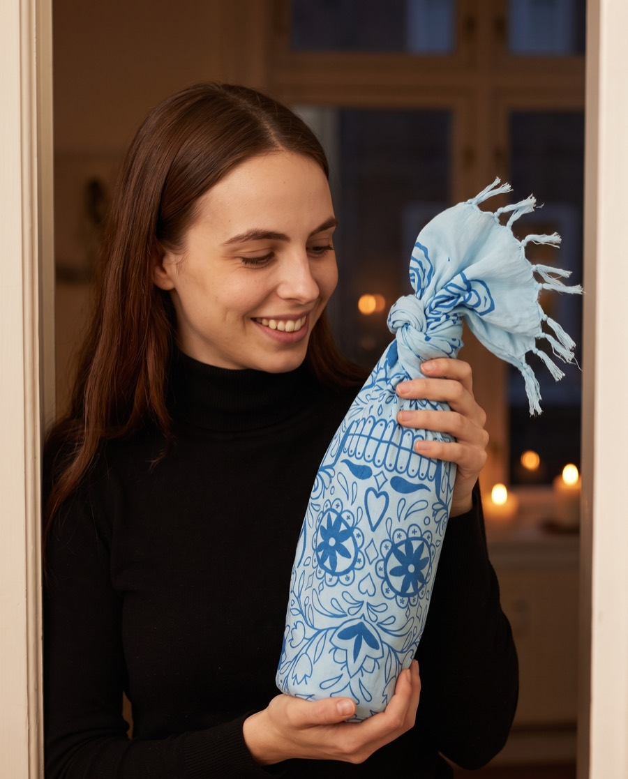 Gift Wine-Bottle-Wrap